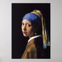 Vermeer - Girl with a Pearl Earring - Vintage Art Print