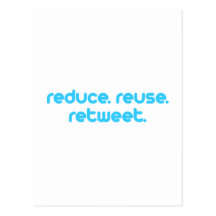 Verminder Hergebruik Retweet Wenskaarten