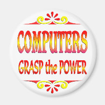 Vermogen van Computers Koelkast Magneetjes