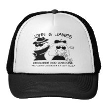 Vermommingen John en Janes en Benzine Pet