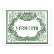 Vermouth vintage cartes postales