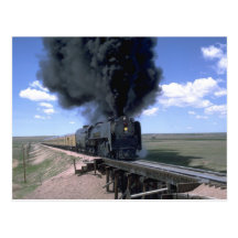 VERS LE HAUT de 4-8-4 Carte Postale