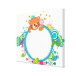 Verscheidenheid van snoepjes canvas print  