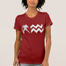 Verseau avec le symbole t-shirt