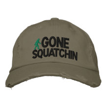 Version de luxe allée de Squatchin Casquette Brodée