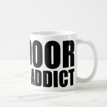 Verslaafde van de Sporten van Oxygentees de Openlu Koffie Beker