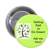 Vert allant ! badge