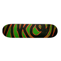 Vert avec envie planches à roulettes customisées