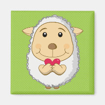Vert d'aimant de moutons