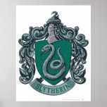 Vert de crête de Slytherin Posters
