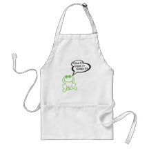 Vert de Grenouille noir Tabliers