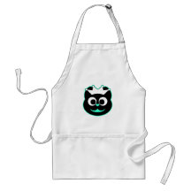 Vert de Kitty de mariage Tabliers