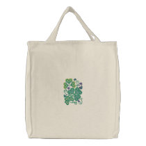 Vert d'oxalide petite oseille sacs en toile