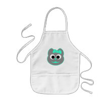 Vert femelle de Kitty - gris Tablier