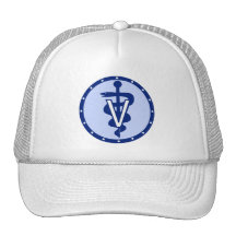 veterinair logo 2 trucker petten