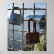 Via dell'Amore: De weg van Liefde Print