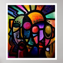 Vibe de /Tribe d'affaire de famille Posters