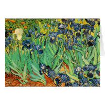 Vicent Van Gogh, iris Cartes De Vœux