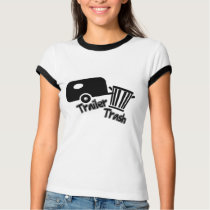 Vie de Trailerpark !  Icônes drôles de déchets de  T-shirts