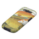 Vie marine marine vintage, poisson rouge aquatique