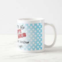 Vieille Madame heure heureuse Tasses
