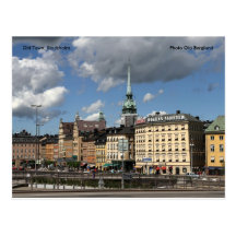 Vieille ville, Stockholm, Ola B de photo… Carte Postale