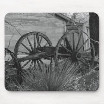 Vieilles roues (noir et blanc)