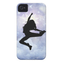 Vier het leven en licht iPhone 4 Case-Mate hoesjes
