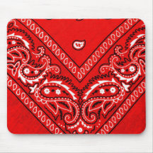 Vieux Bandana 4 de Brown Tapis De Souris