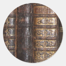 Vieux livres adhésifs