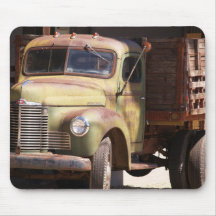 vieux mousepad de camion tapis de souris