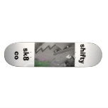 Vieux Skool-Escaliers Plateaux De Skateboards