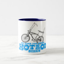 Vieux vélos de Skool Mug À Café