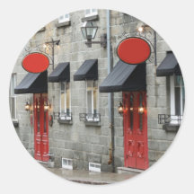 Vieux/vieux Québec Autocollants
