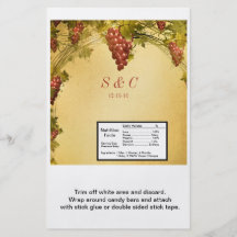 Vignoble épousant l'emballage de grand Hershey Prospectus En Couleur