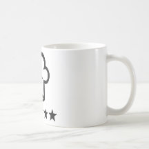 Vijfsterren kokend pet koffie mok