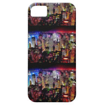 "Ville cas abstrait de l'iphone 5s de rêves" Coque iPhone 5