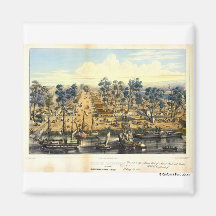 Ville De Sacramento, 1849. Aimant