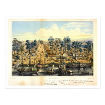 Ville De Sacramento, 1849. Carte Postale