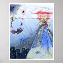 Ville et la mer posters