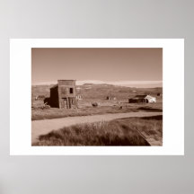 Ville fantôme de Bodie Affiches