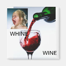 Vin de gémissement magnets pour réfrigérateur