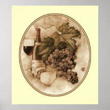 Vin et fromage posters