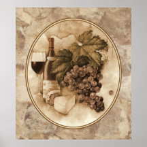 Vin et fromage posters