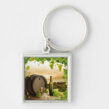 Vin fin porte-clefs