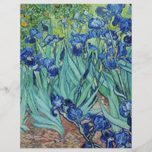Vincent van Gogh, iris Prospectus Personnalisés