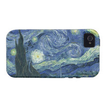 Vincent van Gogh la nuit étoilée Coque Case-Mate iPhone 4