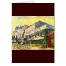 Vincent van Gogh Restaurant de La Sirene Carte De Vœux