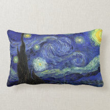 Vincent van Gogh, Sterrige Nacht Decoratie Kussen