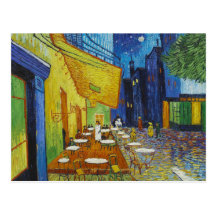 Vincent van Gogh - terrasse de café Cartes Postales